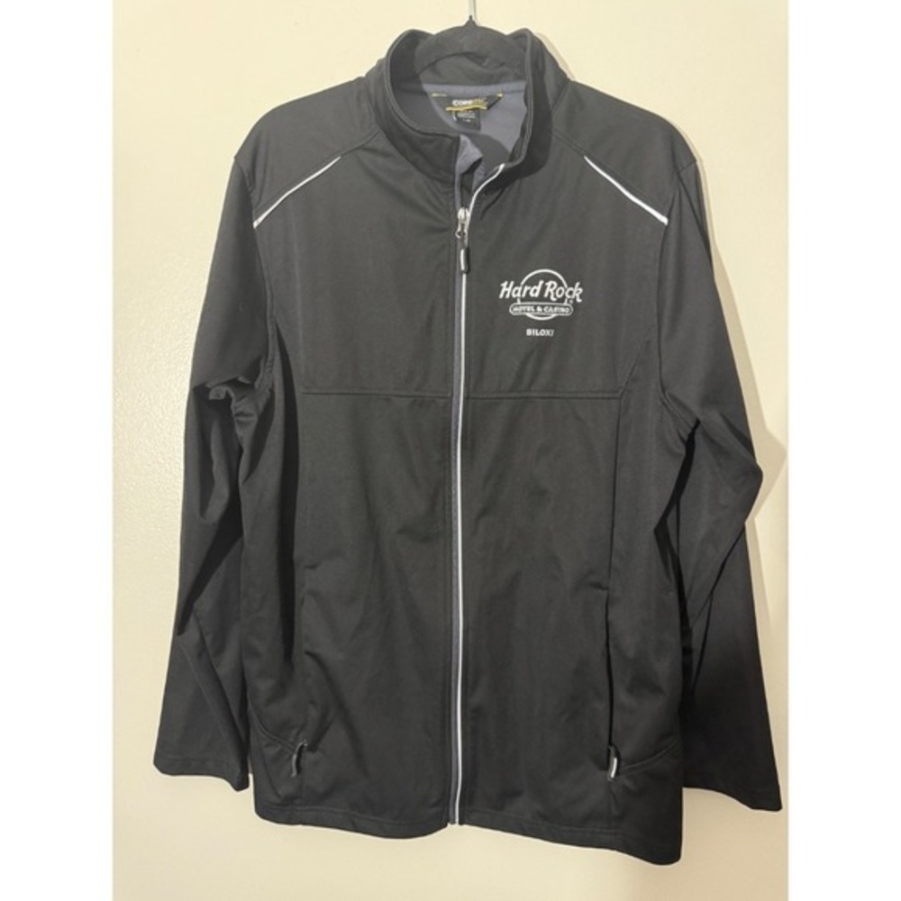 Core‎ 365 Hard Rock Hotel Jacket Full Zip Lightweight Black L/G